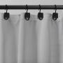 CORTINA DE BAÑO DISEÑO LISO GRIS