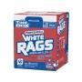 TOOLBOX PROFESSIONAL WHITE RAGS, 200CT BOX