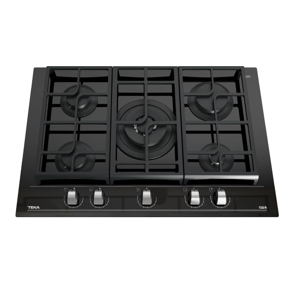 PARRILLA A GAS DE VITROCERÁMICA NEGRA