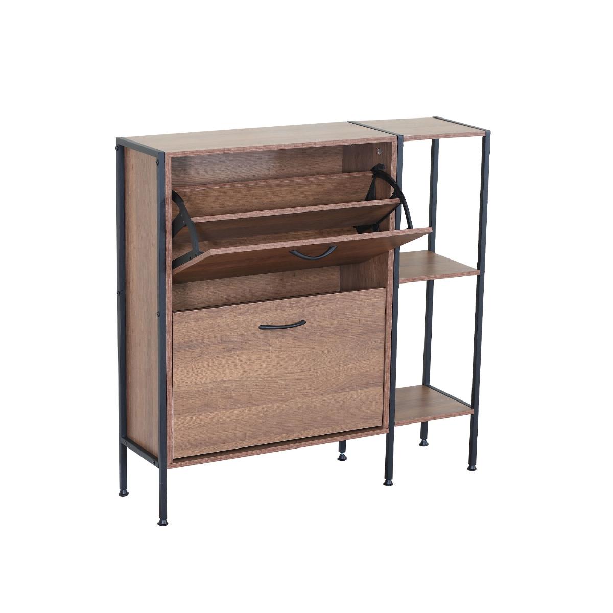 Zapatera 16 pares con repisas