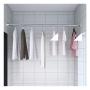 CORTINERO PARA BAÑO EXTENSIBLE METAL 110 A 200 CM