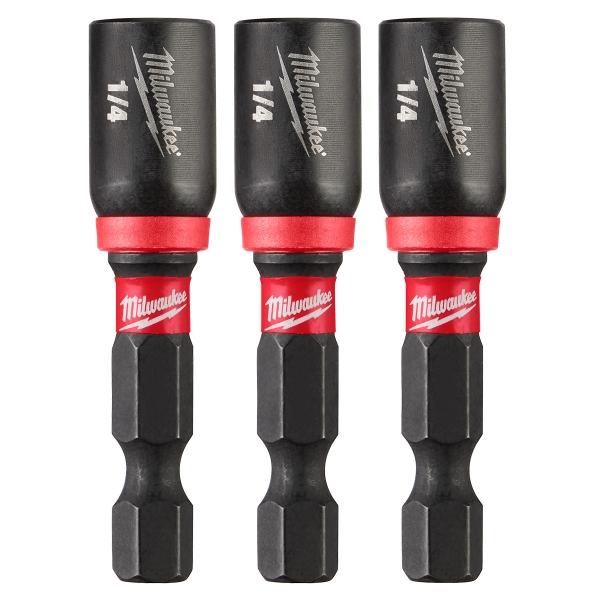 DESTORNILLADORES DE TUERCA DE IMPACTO SHOCKWAVE 1/4 PULGADAS X 1-7/8 PULGADAS