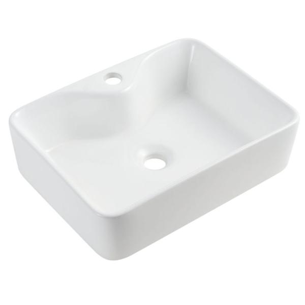 OVALÍN ALIA RECTANGULAR DE CERÁMICA