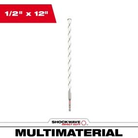 BROCA DE CARBURO PARA MÚLTIPLES MATERIALES SHOCKWAVE 1/2 PULGADAS