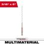 BROCA DE CARBURO PARA MÚLTIPLES MATERIALES SHOCKWAVE 3/16 PULGADAS