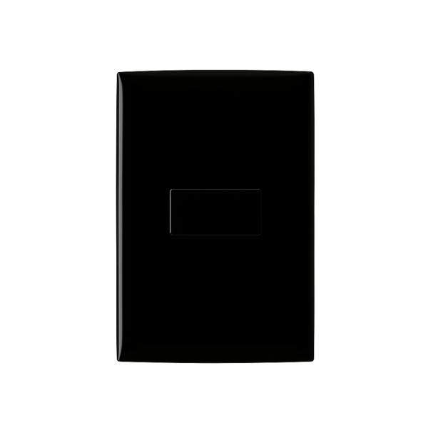 PLACA CON 1 INTERRUPTOR DE 3 VIAS NEGRO LEVITON CIEN