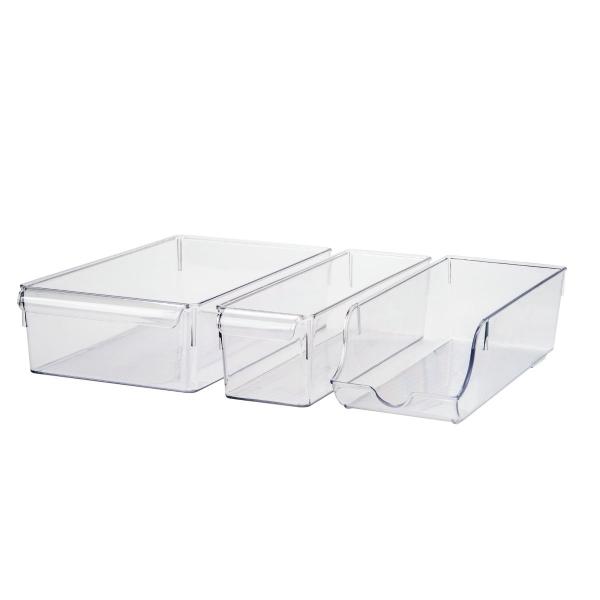 SET DE ORGANIZADORES PARA REFRIGERADOR 3 PIEZAS