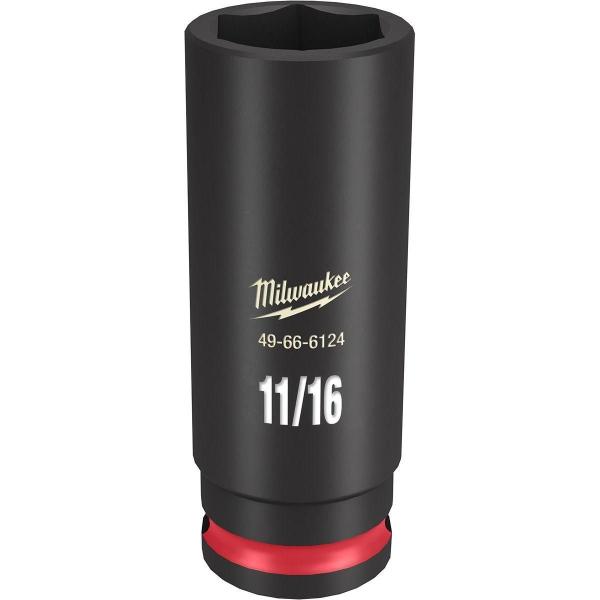 SOCKET DE IMPACTO PROFUNDO SHOCKWAVE IMPACT DUTY 3/8 DR 11/16 PULGADAS