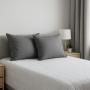 COMBO DICASA KING SIZE PROTECTOR ULTRA + SABANAS BASIC GREY + ALMOHADA 2-PACK