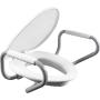 ASIENTO SANITARIO CON ELEVACIÓN Y BRAZOS DE SOPORTE