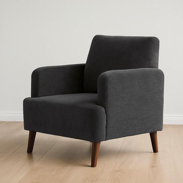 SILLÓN DICASA SAX GRIS CARBÓN