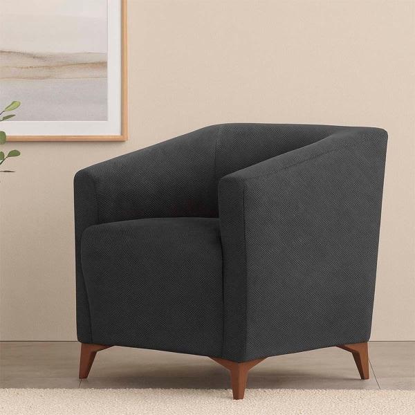 SILLÓN DICASA COOPER II GRIS CARBÓN