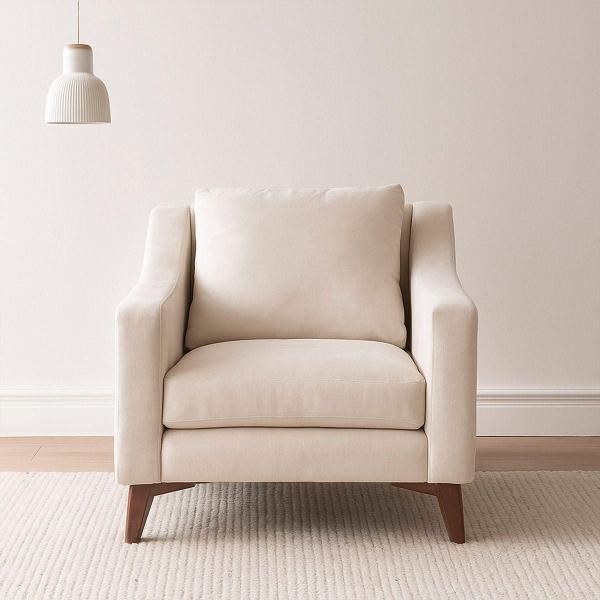 SILLÓN DICASA LANSON CREMA