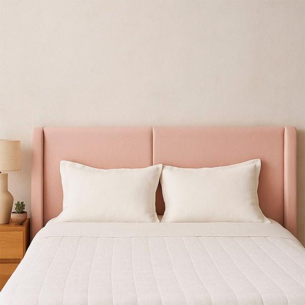 CABECERA QUEEN SIZE DICASA MILAN COLOR ROSA