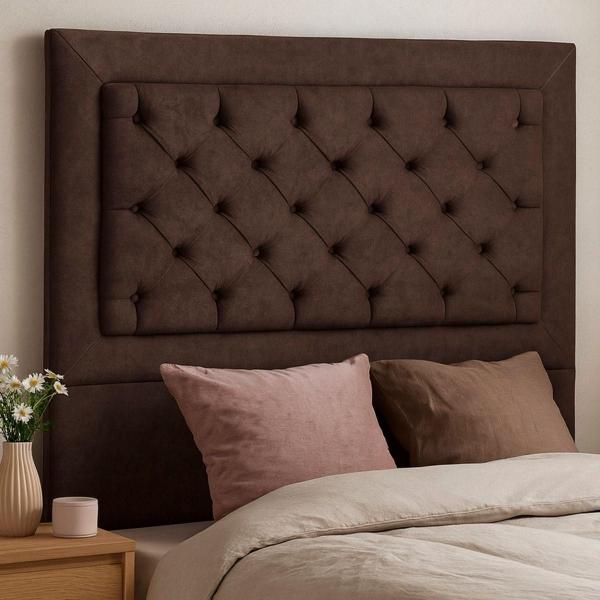 CABECERA QUEEN SIZE DICASA MARY COLOR CHOCOLATE