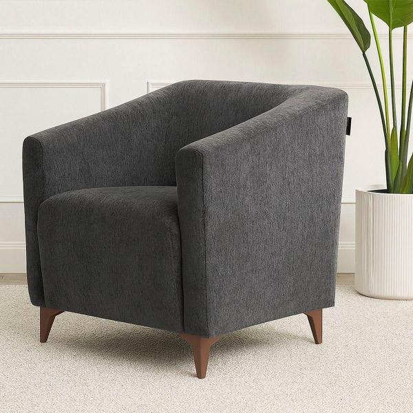 SILLÓN DICASA COOPER II GRIS CARBÓN