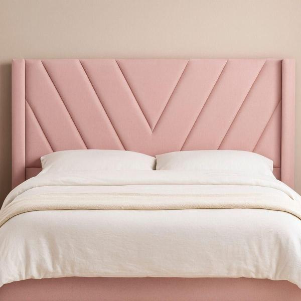 CABECERA KING SIZE DICASA AURORA COLOR ROSA