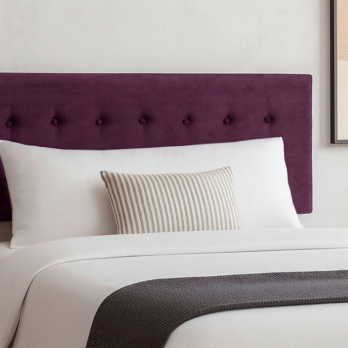 Cabecera matrimonial dicasa bilbao color morado