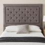 CABECERA KING SIZE DICASA MARY COLOR GRIS OSCURO