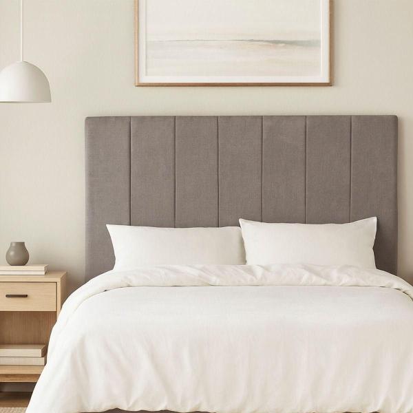 CABECERA KING SIZE DICASA ARGOS COLOR GRIS OSCURO