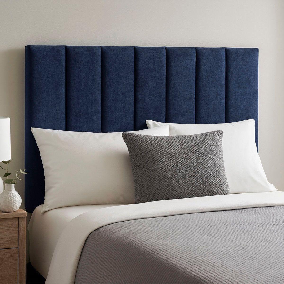 Cabecera king size dicasa argos color azul