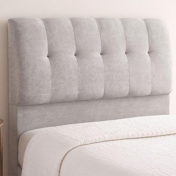 CABECERA KING SIZE DICASA NUBE COLOR PLATA