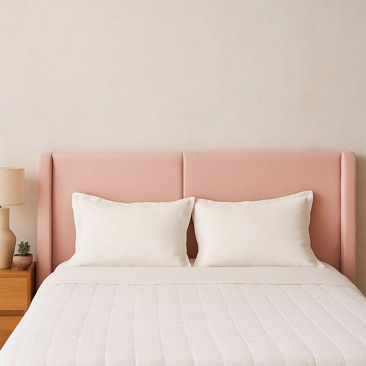 Cabecera individual dicasa milan color rosa