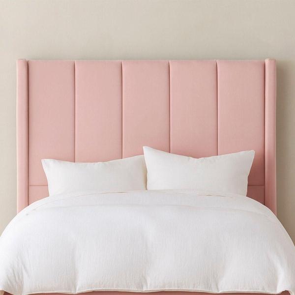 CABECERA QUEEN SIZE DICASA NIZZA COLOR ROSA