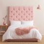 CABECERA QUEEN SIZE DICASA CAPRI COLOR ROSA