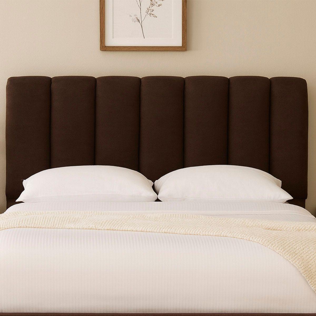 Cabecera individual dicasa kami color chocolate