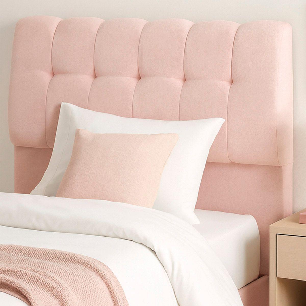 Cabecera individual dicasa nube color rosa