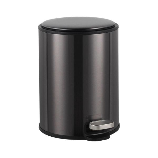 BOTE DE BASURA 6 L NEGRO
