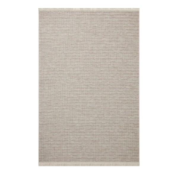 TAPETE MALIBU MAB-04 IVORY/DOVE 1.55X2.30M INT/EXT 100% POLIPROPILENO