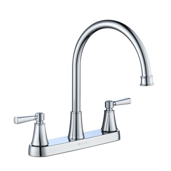 LLAVE PARA COCINA MELINA DE 8" 2 MANERALES ACABADO CROMO