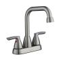 MEZCLADORA LAVABO 4" CHARLESTON NÍQUEL