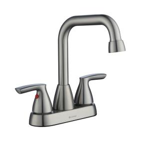 MEZCLADORA LAVABO 4" CHARLESTON NÍQUEL