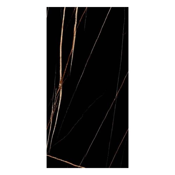 PISO PORCELANATO BARILÉ 60 X 120 CM NEGRO TIPO MÁRMOL CAJA CON 1.44 M2