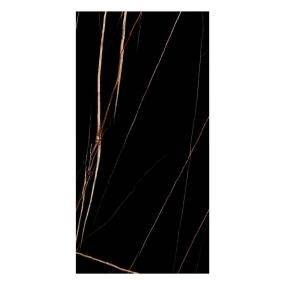 PISO PORCELANATO BARILÉ 60 X 120 CM NEGRO TIPO MÁRMOL CAJA CON 1.44 M2