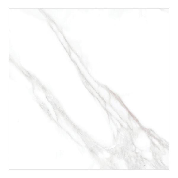 PISO CERÁMICO BOREANZA 37 X 37 CM BLANCO TIPO MÁRMOL 2.11 M2