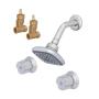 KIT DE REGADERA CON LLAVES EMPOTRAR Y MANERAL