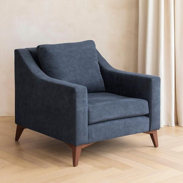 SILLÓN DICASA LANSON AZUL