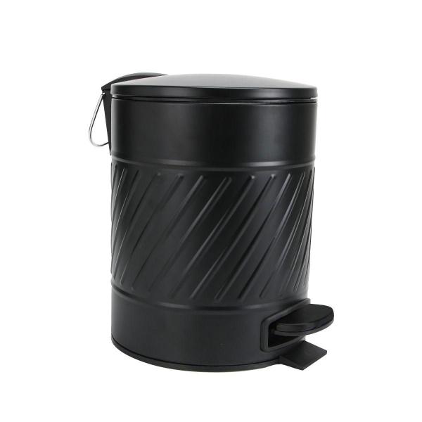 BOTE DE BASURA 5 L NEGRO