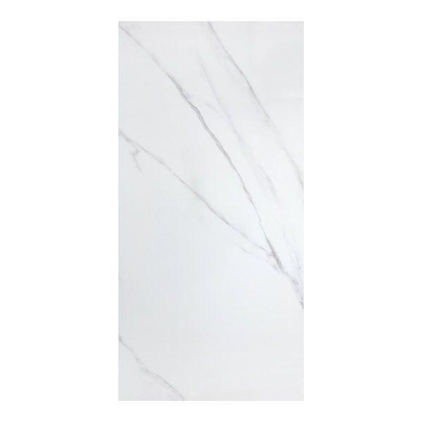 PISO CERÁMICA CARRARA LUXE 59.5 X 119.5 CM BLANCO TIPO MÁRMOL CAJA CON 1.42 M2