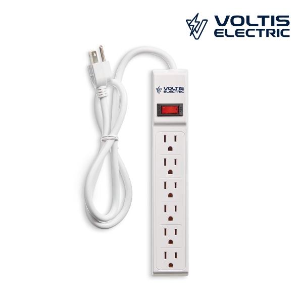 VOLTIS ELCTRIC BARRA MULTICONTACTO CON 6 CONTACTOS