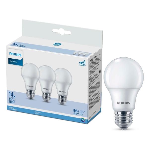 FOCO LED ECOHOME 14W LF 3 PIEZAS