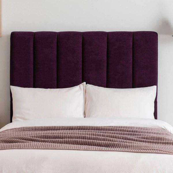 CABECERA QUEEN SIZE DICASA KAMI COLOR MORADO