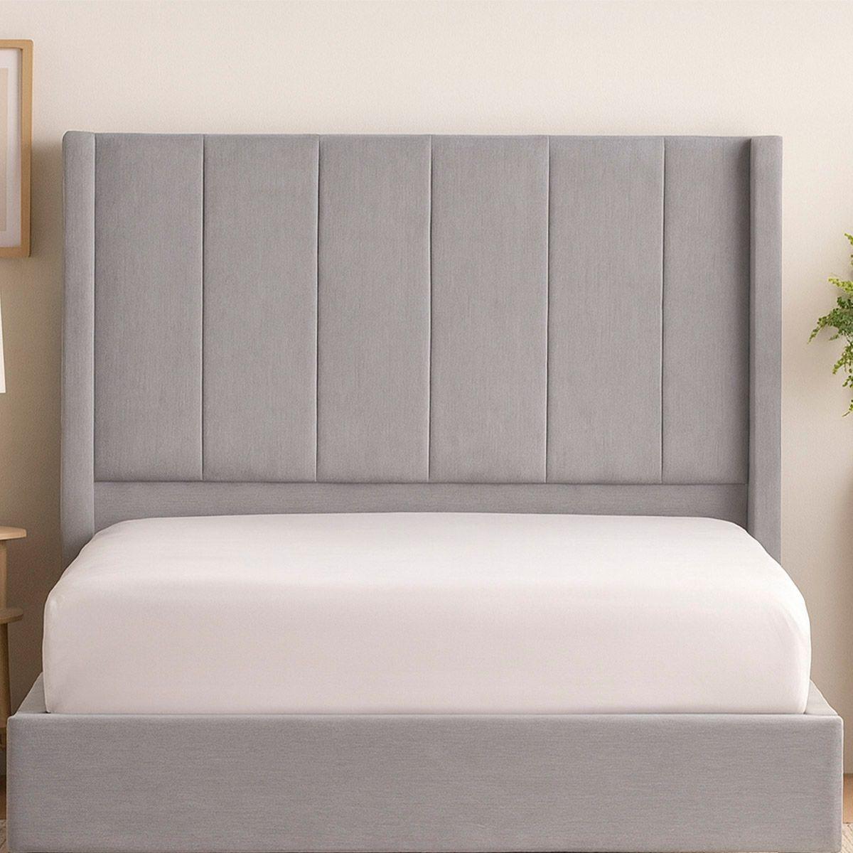 Cabecera matrimonial dicasa nizza color plata