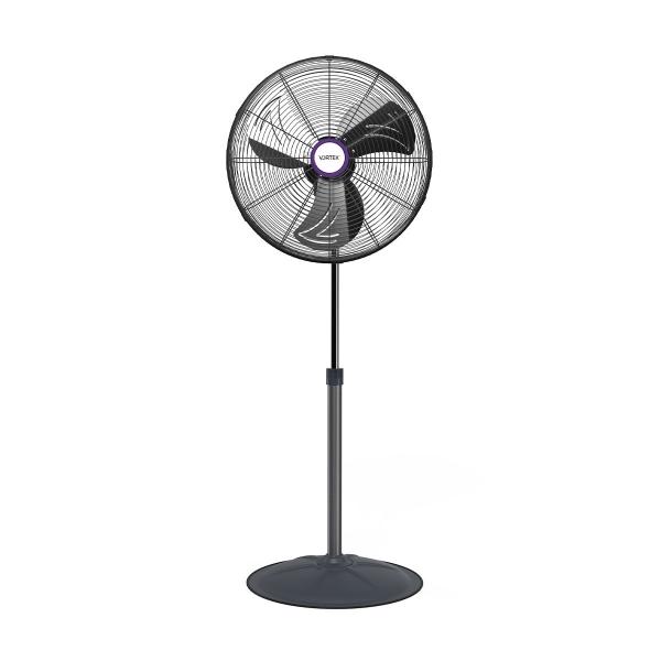 VENTILADOR INDUSTRIAL DE PEDESTAL 20" GRIS OSCURO