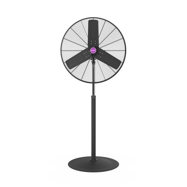 VENTILADOR INDUSTRIAL DE PEDESTAL 30" GRIS OSCURO