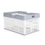 CAJA PLEGABLE HDX 28L BLANCA/GRIS